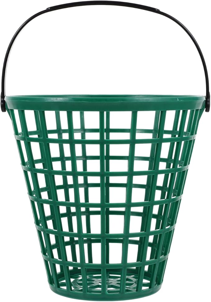 BESPORTBLE Golf Ball Basket Golfball Container with Handle Golf Range Baskets Ball Holder Contain