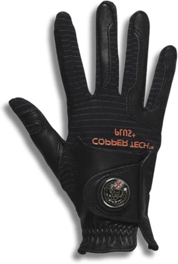 Ultra Premium Leather Golf Glove for Women – Copper-Infused, Compression Fit, All-Weather, Pain Relief