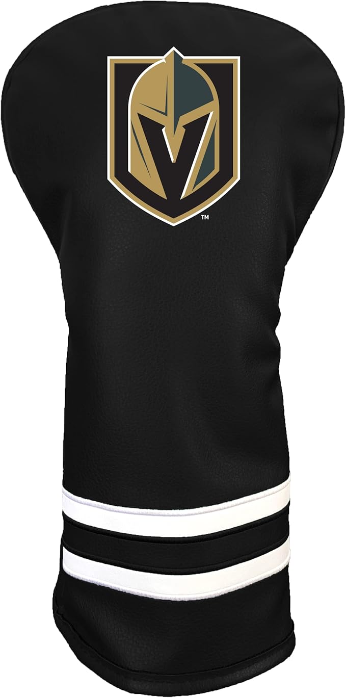 Team Golf NHL Vintage Driver Golf Club Headcover (Printed), Form Fitting Design, Retro Design with Fleece Lining for Extra Club Protection