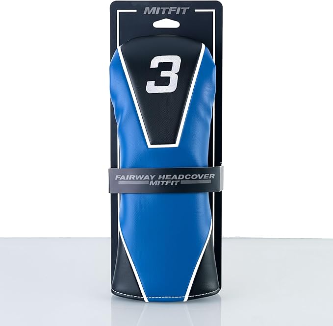 Single Headcover, Easy Slip-On Easy-Off Golf Club Headcover, Fleece Lined Interior, Water Resistant and Durable Shell, Individual Retail Sport Pack