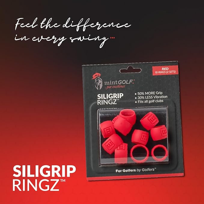 Golf Grip Bands Non-Slip Vibration Dampening Overgrip for Golf Clubs, Fits All Golf Clubs, Increase Grip & Reduce Vibration – Premium Golf Club Grips for Men & Women