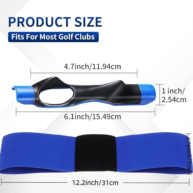 3 Pack Golf Grip Trainer,Golf Training Aid, Golf Grip Kit, Golf Club Grips, Grip Trainer Golf Club,Training Correct Hand Position and Arm Posture