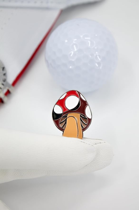 Funny Golf Ball Marker + Premium Magnetic Hat Clip | Unique Gift for Men & Women Golfers | Hilarious Golf Accessory for Any Golfer | NEW Designs!