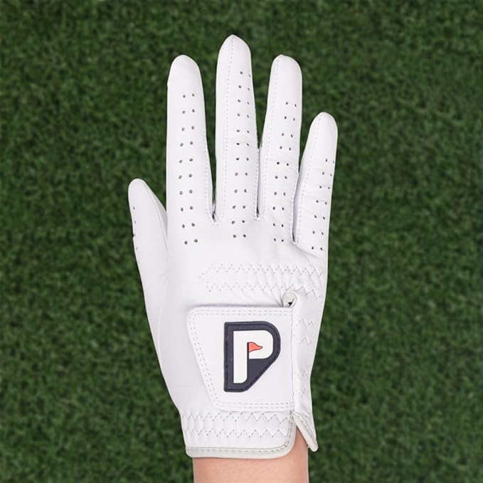 PUR3 Womens Golf Glove Left Hand and Right Hand - 2 Pack Ladies Golf Gloves - Ultra Soft Cabretta Leather