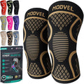 Modvel 2 Pack Elbow Brace - Golfer's Elbow Compression Sleeve Support for Joint Pain Relief, Recovery, Tendonitis Braces, Tennis Elbows Brace For Men & Women, Workout & Weightlifting Arm Wrap