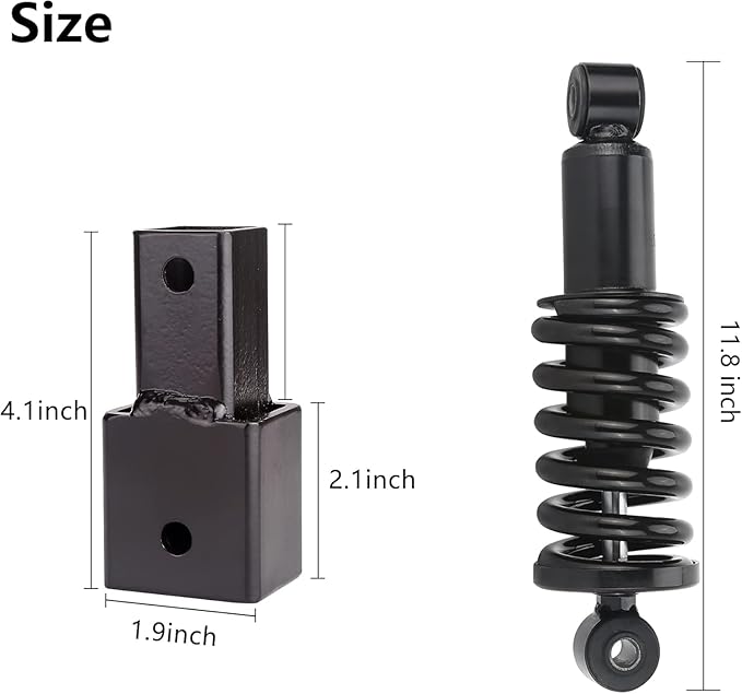 10L0L Golf Cart Heavy Duty Rear Shock Absorber Springs Fits for Yamaha G&E G14/G16/G19/G20/G22/G29 Golf Cart Models OEM JN4-F2210-00-00 JN3-F2210-00 JR6-F2210-00 JW2-F2210-10