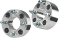 WFLNHB 2pcs Golf Cart Wheel Spacers 2 inch 4x101.6mm Hub Bore: 62mm Thread Size: 1/2x20 Silver Replacement for Golf Carts
