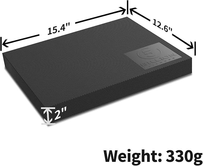 Foam Balance Pad,5BILLION Stability Pad for Physical Therapy,Non-Slip Exercise Balance Pad for Balance workouts,Yoga Knee Pad for Gym Fitness Stretching Pilate