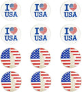 Golf Ball Markers Assorted Patterns Value Pack of 12 Golf Gifts, Golf Cap Clips and Divot Repair Tools Parter Accessories Sets for Men Women Golfer