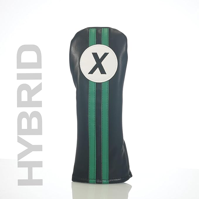 Single Headcover, Easy Slip-On Easy-Off Golf Club Head Cover, Fleece Lined Interior, Water Resistant and Durable Shell, Individual Retail Pack