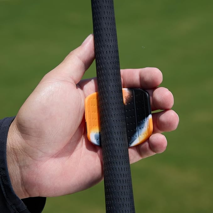Pro Golf Grip Trainer - 3° Rotation Control Golf Swing Training Aid | PGA-Validated Golf Training Aid for Posture Correction | Ergonomic Swing Grip Pad with Pressure Sensors