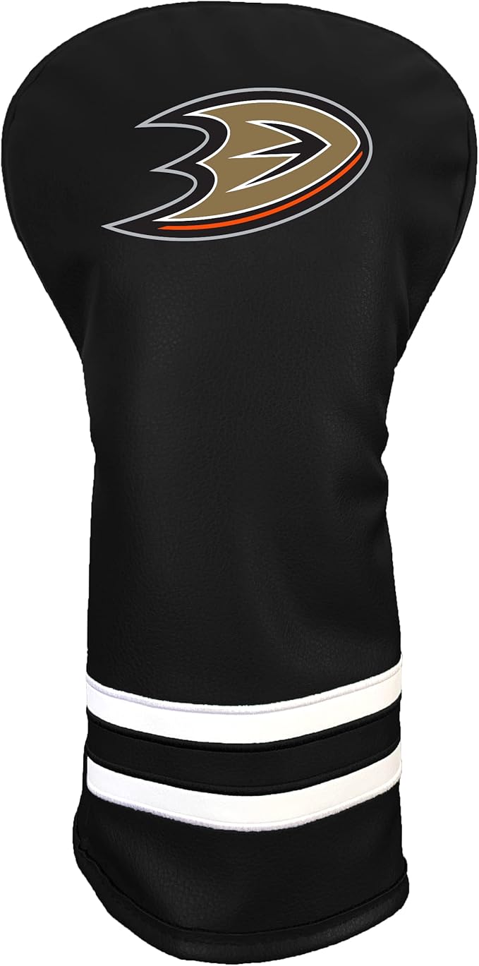 Team Golf NHL Vintage Driver Golf Club Headcover (Printed), Form Fitting Design, Retro Design with Fleece Lining for Extra Club Protection