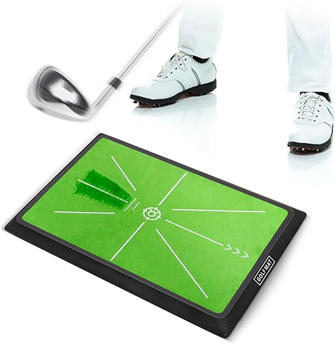 Golf Trace Strike Pad Path for Golf Training Practice Swing Mat