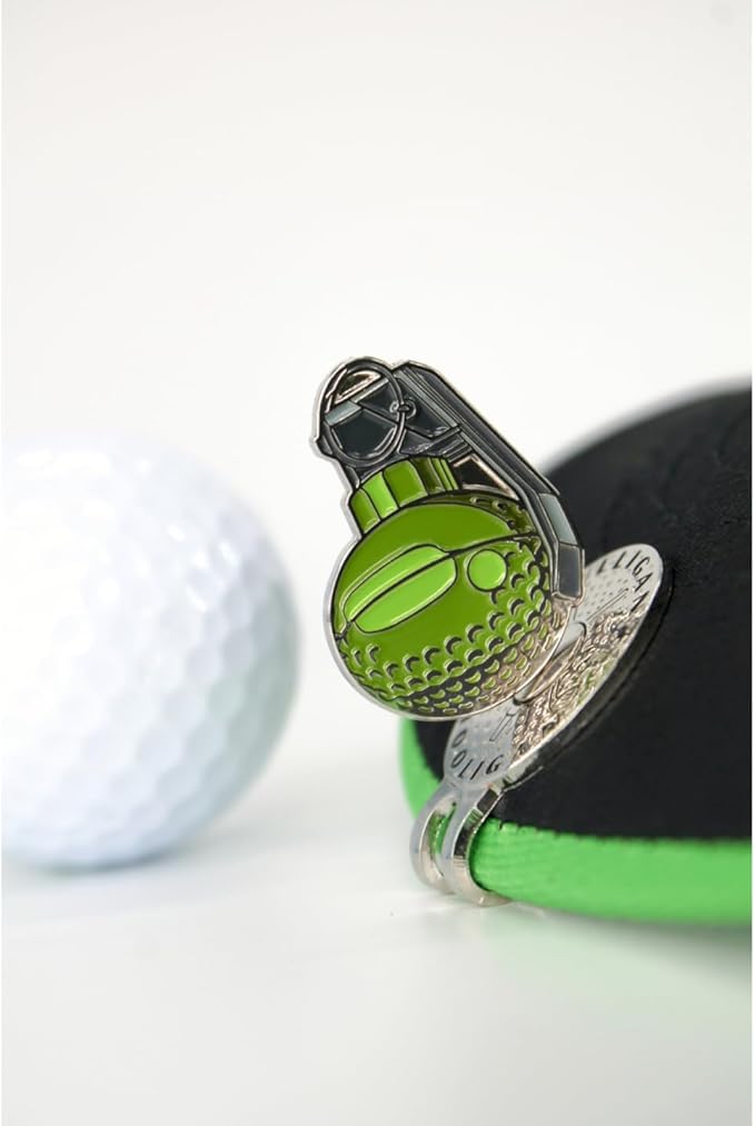 Funny Golf Ball Marker + Premium Magnetic Hat Clip | Unique Gift for Men & Women Golfers | Hilarious Golf Accessory for Any Golfer | NEW Designs!