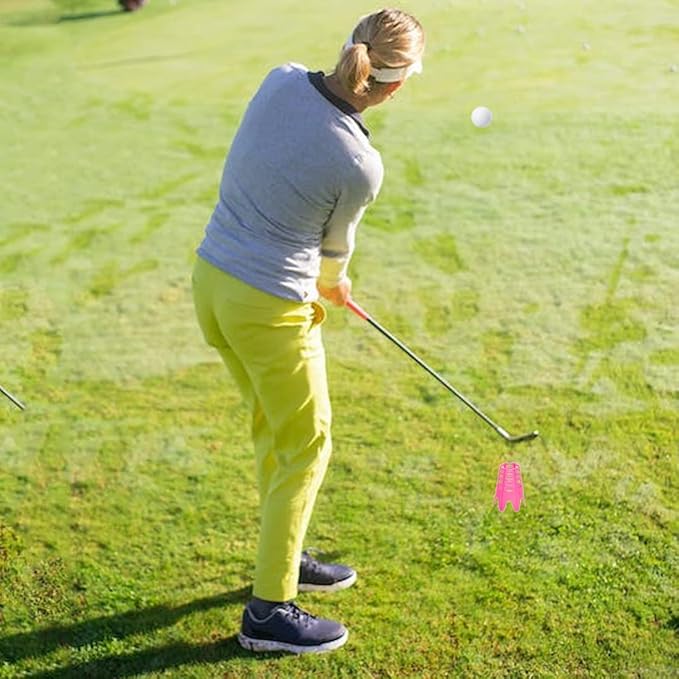 Plastic Golf Tees, Golf Simulator Tees for Home, Outdoor Indoor Golf Tees Simulator Practice Training, Golf Mat Tees for Winter Turf and Driving Range