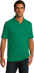 Clothe Co. Men's Big and Tall Polo Shirt, Men's Tall Polo Short Sleeve Performance Cotton Blend