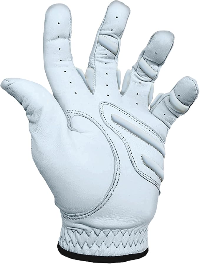 MONKEY GRIP Golf Glove Nonslip No Slice Pad Premium Cabretta Leather Power Good Grip Soft Fit Easy Grip Line Left Hand