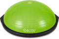 Bosu Balance Ball Exercise Trainer, Home Gym Equipment w/ Guided Workouts & Pump, 26", Blue - Inflatable Fitness Platform for Strength Training, Standing, Balancing, and Core Workout