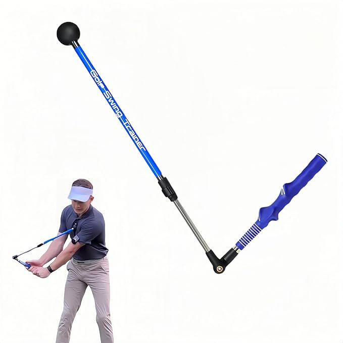 Golf Swing Trainer, Portable Collapsible Trainer, Improve Swing Posture, Golf Grip Trainer, Essential Swing Posture Corrector for Beginners