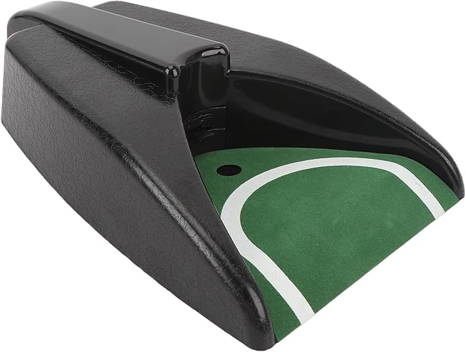 Acouto Putting Mat with Return Return Machine Automatic Sensing Battery Powered Putting Cup Indoor Putt Practice Training Equipment