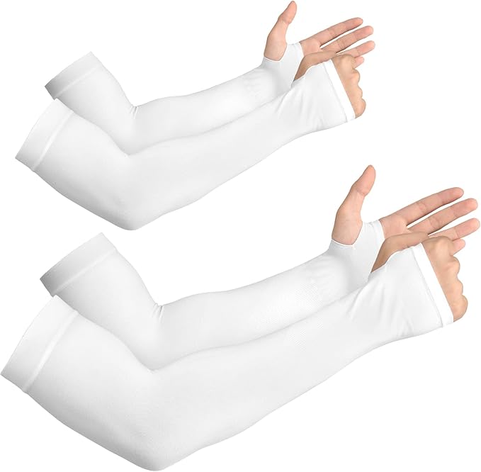 YESLIFE UV Sun Protection Arm Sleeves for Men & Women, UPF 50 Cooling Sports Sleeve