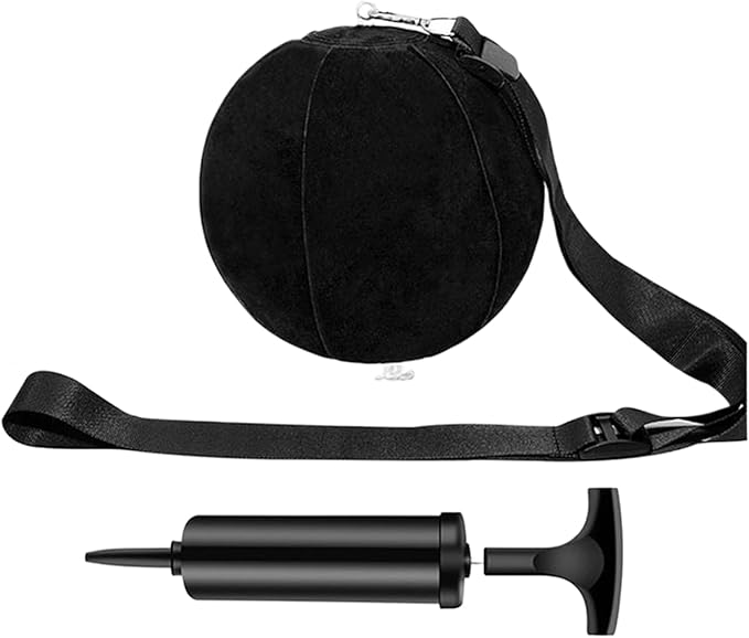 Inflatable Golf Training Ball - Adjustable Postures Aid, Flexible Swing Corrector, Lightweight Practice Tool | Golf Alignment Trainer for Women Men Boys Girls Teens Youth Cyclists Athletes Use