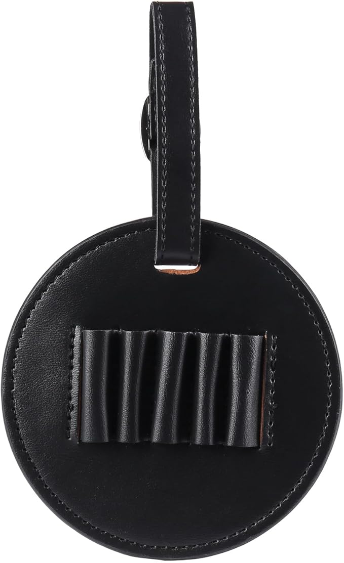 Personalized Golf Bag Tag with Tees Custom Name & Pattern Leather Golf Tee Holder with Gift for Dad