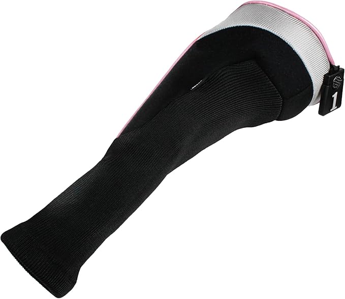 Andux 4pcs/Set Mesh Golf 460cc Driver Fairway Wood Club Head Covers Long Neck with No. Tags