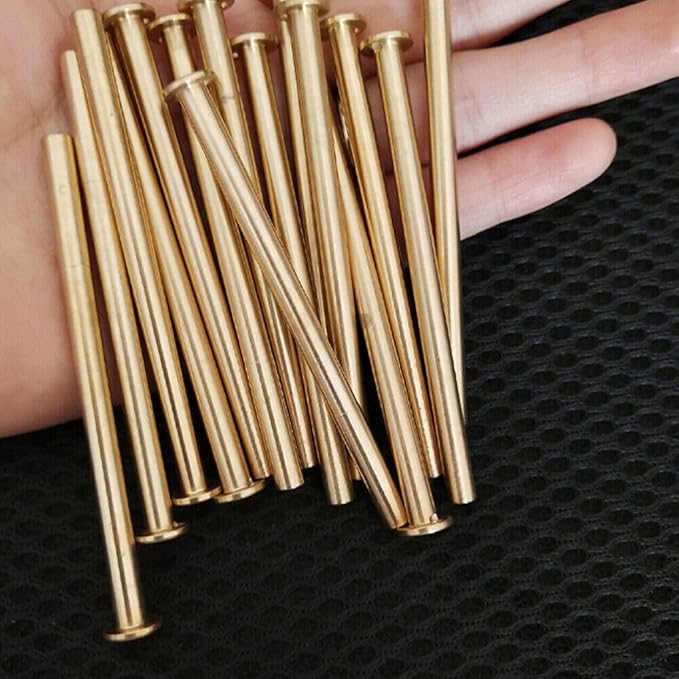 TEAMWILL 10PCS Brass Golf Tip Plug Weight Fit for .335 .350 .370 Graphite Wood Shaft 10g