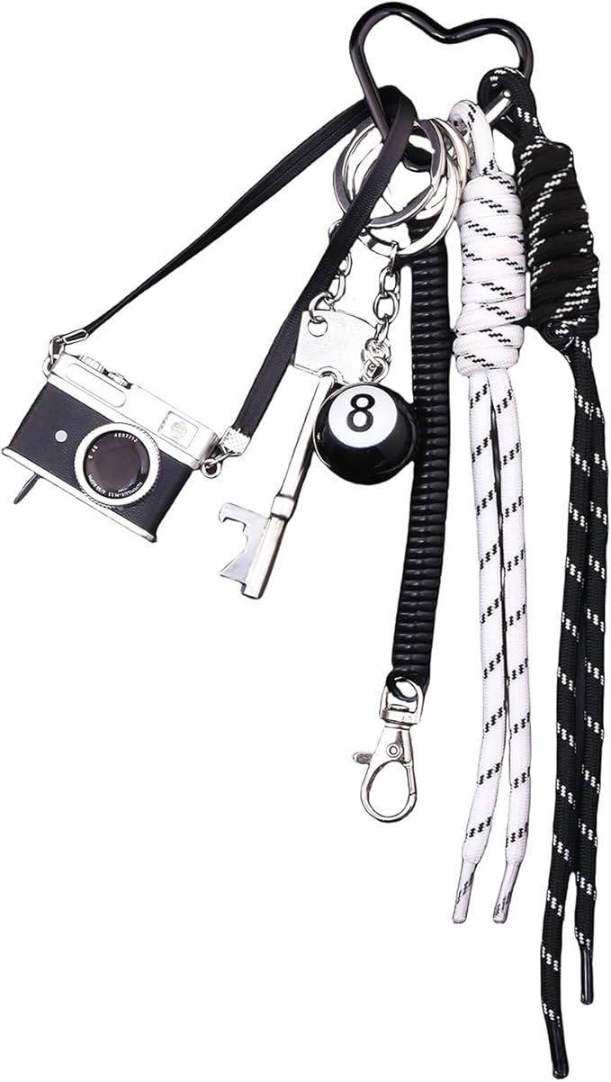 Tote Bag Purse Charms for Handbags - Cute Keychain, Y2K Rope Key Chain Accessories - Designer Jewelry Gift for Women