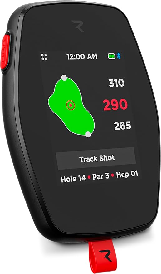 Hand+ Handheld Golf GPS Device, Shot Tracker, Record Shots, Club, GIR, Fairways, Putts, Golf Distance Range Finder, Touch Screen, 42,000+ Courses, Green View, Pin Positioning, Magnetic, Free App, IPX7