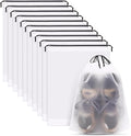 10 Pack Shoe Bags for Travel,11.8in X 15.7in，Protable shoe bags for storage with rope,large drawstring bags，Shoes Storage Organizers Pouch with Rope for Men and Women