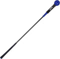 Golf Swing Trainer Aid 48"/40" Warm-Up Stick for Strength Flexibility Tempo Training Golf Practice Aid with Weighted Head Swing Corrector for Men Women