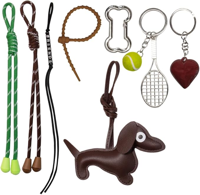 Georgie Porgy Bag Charms Keychains Handbag Accessories for Women Purse Backpack Sports Bag Pendant Cute Unique Gift for Girls