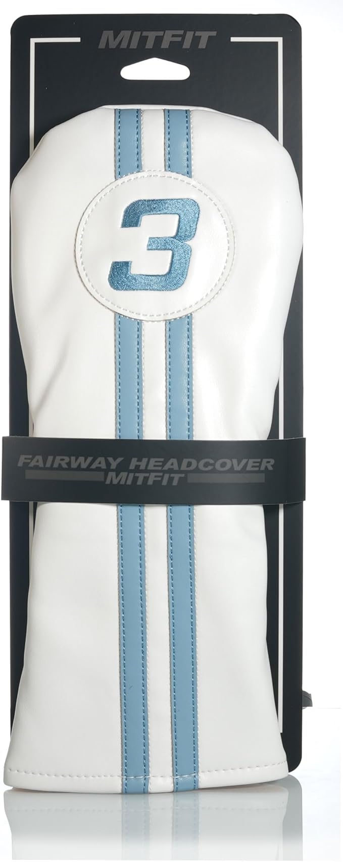 Single Headcover, Easy Slip-On Easy-Off Golf Club Head Cover, Fleece Lined Interior, Water Resistant and Durable Shell, Individual Retail Pack