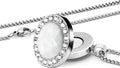 Golf Ball Marker with Ceramic Crystal Ball Marker Necklace (20mm Small Size) Gifts Accessories Women Golfers