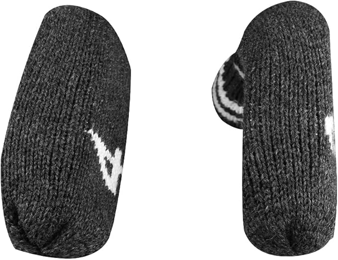 Scott Edward 1/7/10 Pcs Knitted Golf Club Head Covers for Irons Wedge Cuteness and Basically Socks Shape Washable Golf Club Head Protector on Classic Stripes Style，Double Sided Customization