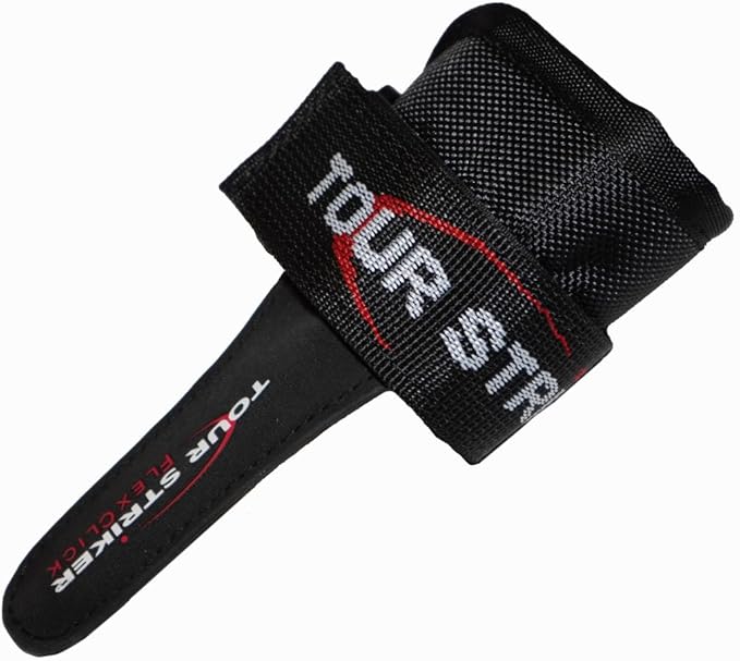 Tour Striker FlexClick - Golf Wrist & Grip Swing Trainer - Essential Training Aid Equipment Tool for Men & Women - Perfect for Left & Right-Handed Golfers