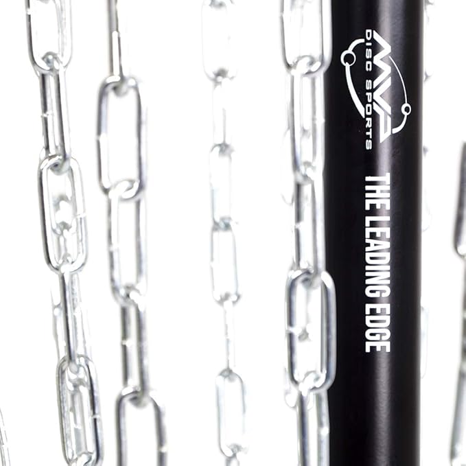MVP Disc Sports Black Hole Lite 24-Chain Disc Golf Basket Target