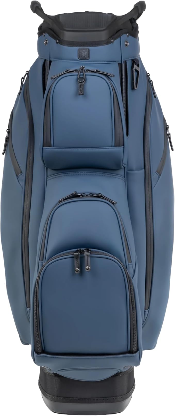 KRADUL - LUX Cart Bag – Lightweight Vegan Leather Golf Cart Bag with Waterproof Pockets, Organized Club Dividers & Cart Strap Tunnel