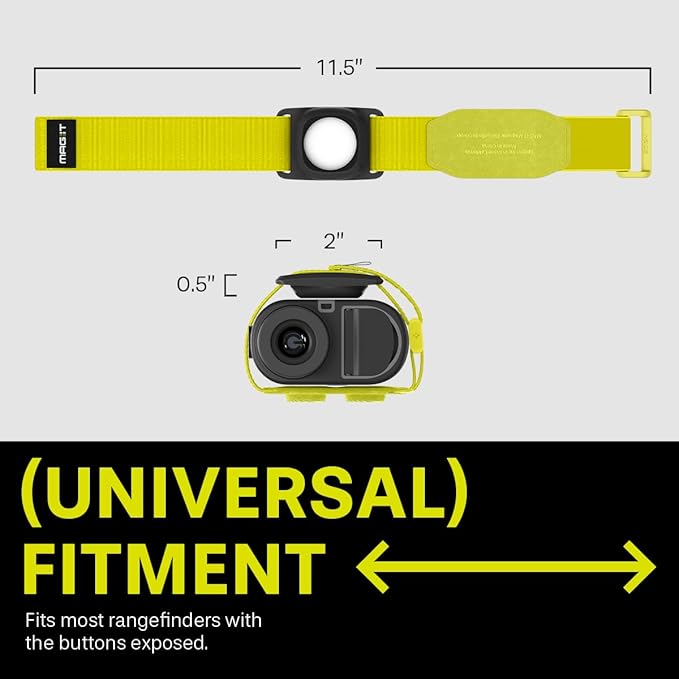 Spigen MAG-iT Magnetic Golf Rangefinder Strap Designed for AirTag/TagMe Tracker and GPS for Golf Cart