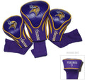Team Golf NFL Numbered 1, 3, & X, Fits Oversized Drivers, Utility, Rescue & Fairway Clubs, Velour Lined for Extra Club Protection