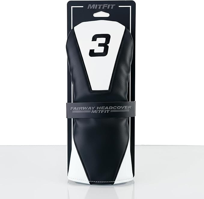 Single Headcover, Easy Slip-On Easy-Off Golf Club Headcover, Fleece Lined Interior, Water Resistant and Durable Shell, Individual Retail Sport Pack