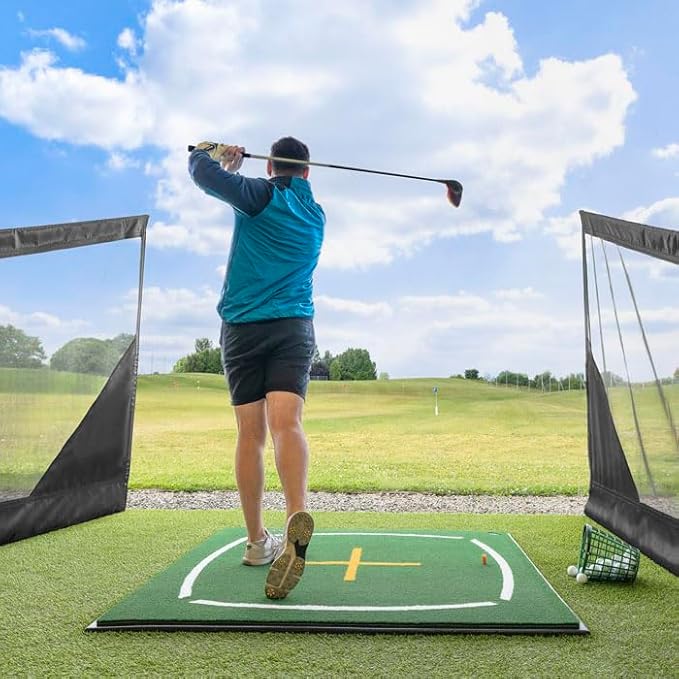 FORB Golf Hitting Mats | Premium Quality Golf Mats to Improve Your Swing | Golf Practice Mat | Driving Range Mat | 8 Styles with Optional Upgrades