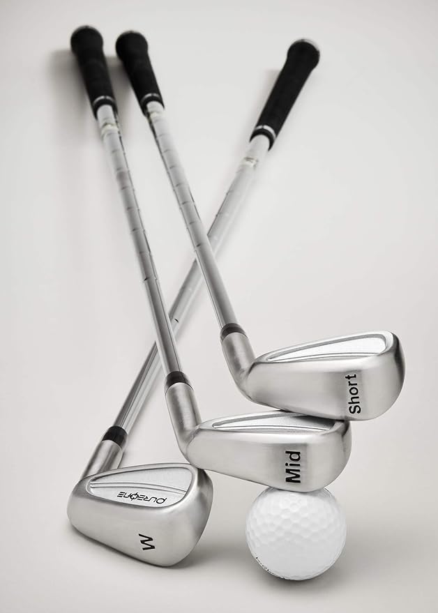 Golf Swing Training Aid Club – Smaller Clubface for Better Ball-Striking & Instant Feedback | Swing Trainer to Improve Accuracy & Consistency | True Temper Shaft & ICON Grip