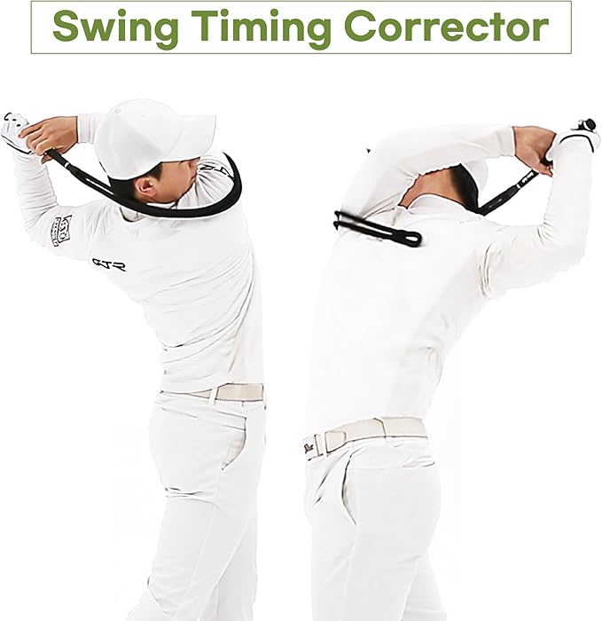 Golf Swing Training Aid - Premium Rope Trainer Equipment (RopeSwing)