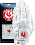 RED ROOSTER Sussex Premium Golf Glove, Cabretta Leather, White, Ultra-Thin Tournament Design
