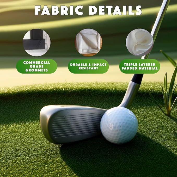 SPECTRUM GOLF SIMULATORS- Golf Impact Screen Poly Spacer for Golf Simulator-RAW Material-US Made-Fits Most Golf Cages