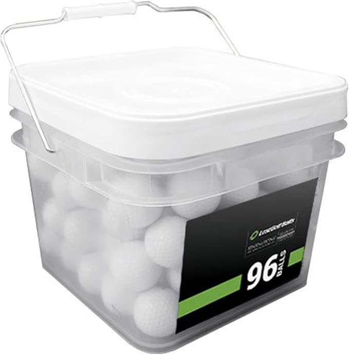 LostGolfBalls Snell Mix - Mint Quality Used Golf Balls – 96 Ball Bulk Pack – Cleaned & Graded