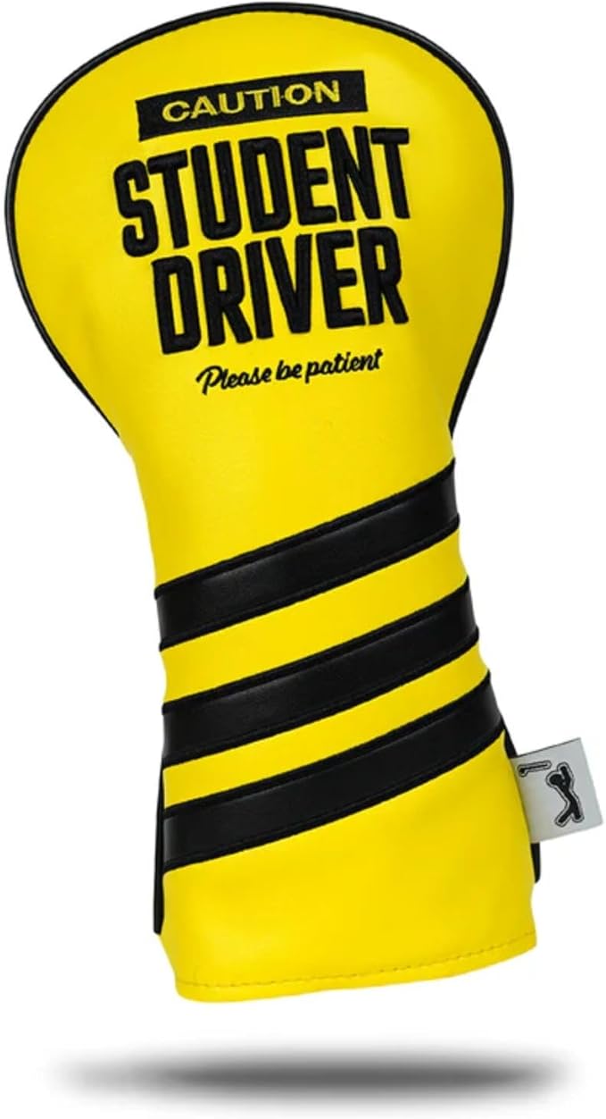 Bogey Bros Headcover - Novelty Golf Headcovers – Funny Golf Head Covers, Driver Cover for All Weather Use, Funny Golf Club Covers with Elastic Necks & Embroidered Designs